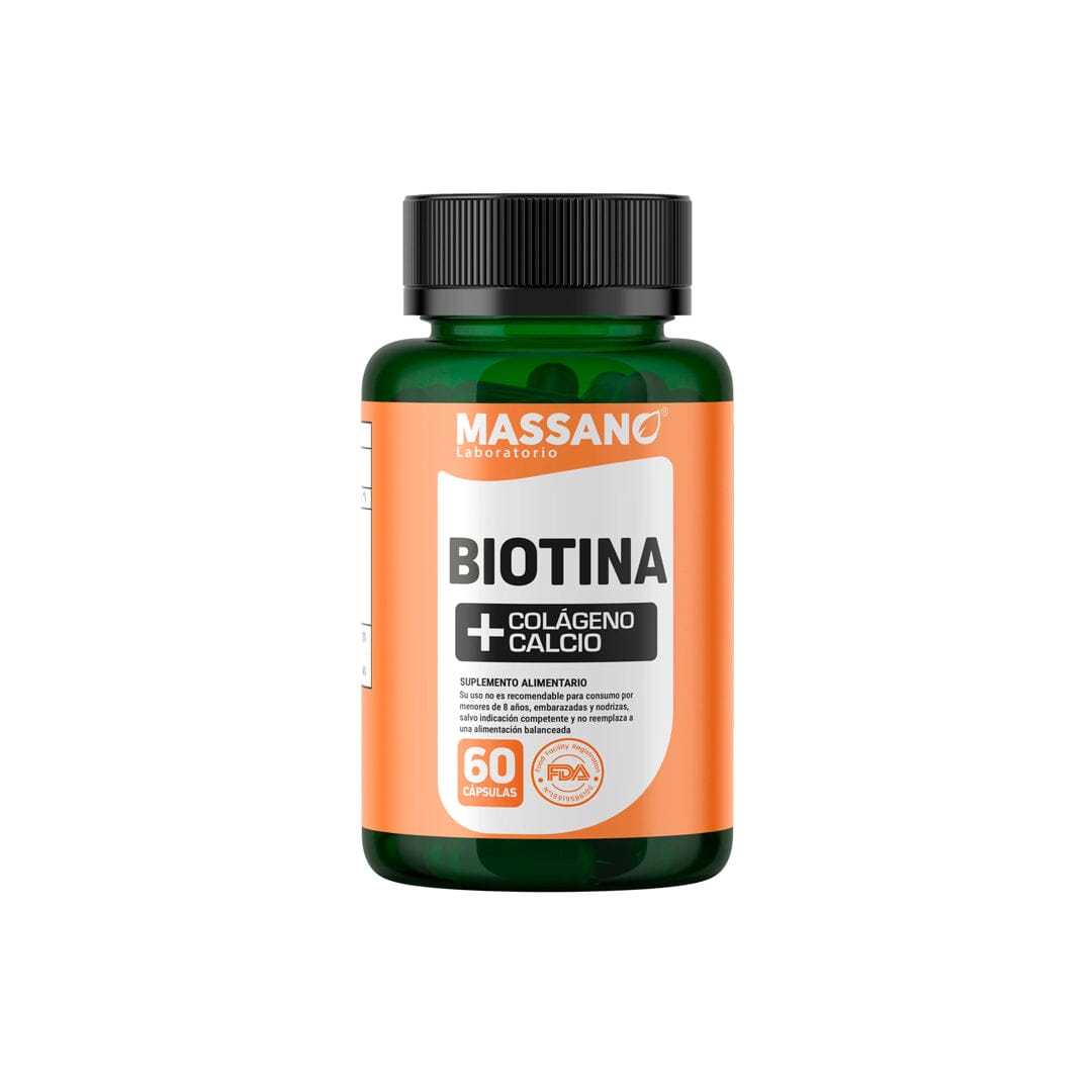 Biotina x 60 Cápsulas Massano
